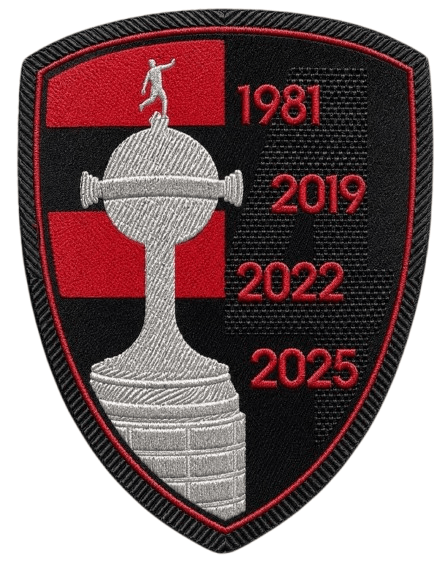 Patch 4 taças Libertadores Flamengo