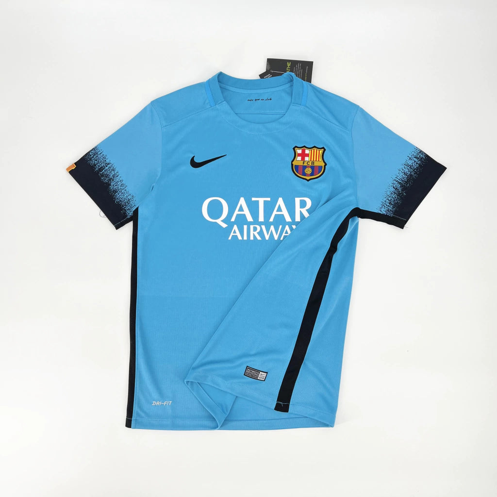Barcelona Retrô Third 15/16 Nike  - Azul