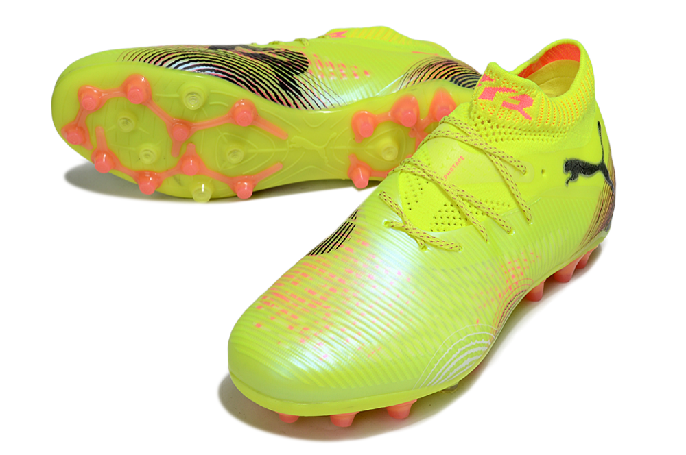 Chuteira Society Puma Future 8 Ultimate Match Pro - Amarela