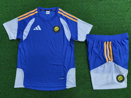 Kit Infantil Al Nassr Treino 25/26  - Azul
