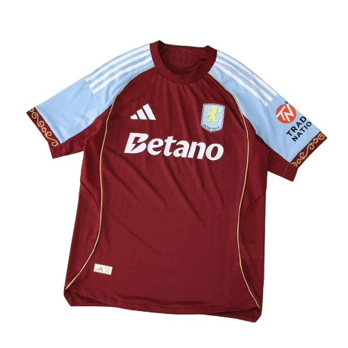 Aston Villa Home 25/26 Jogador Adidas - Vinho