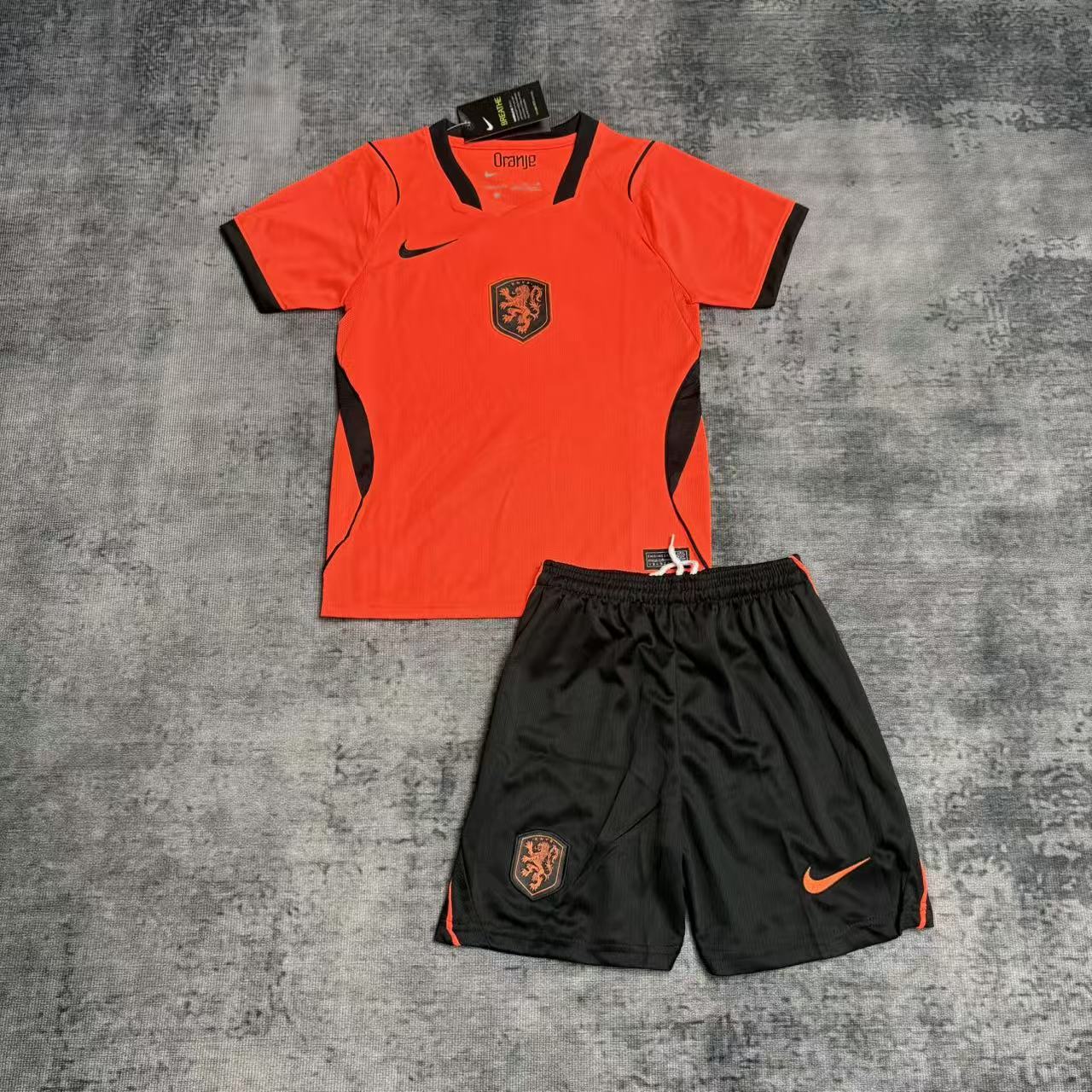 Kit Infantil Holanda Home 26/27 - Laranja