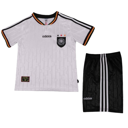 Kit Infantil Alemanha Home Retro 1996 - Branca