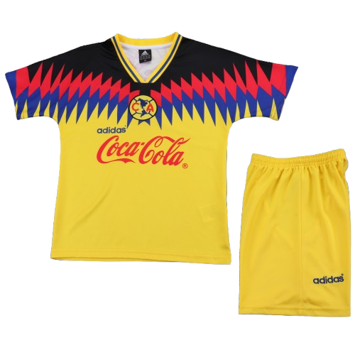 Kit Infantil América do Mexico Retro Home 1995 - Amarela
