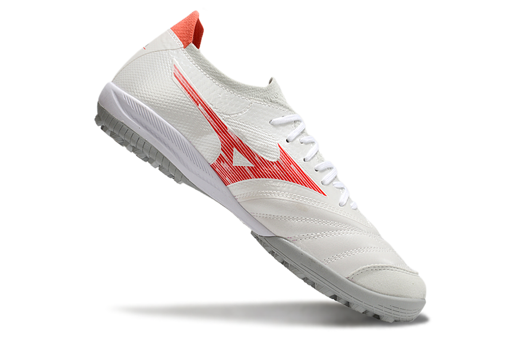Chuteira Society Mizuno Morelia Neo 3 Japan FG - Cinza Bege