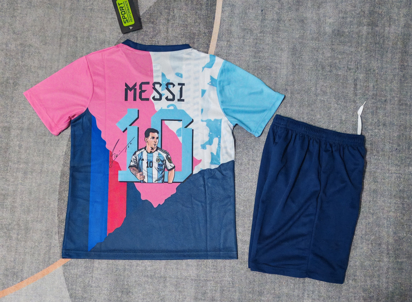 Kit Infantil Edição MESSI Carreira 25/26  - Colorido