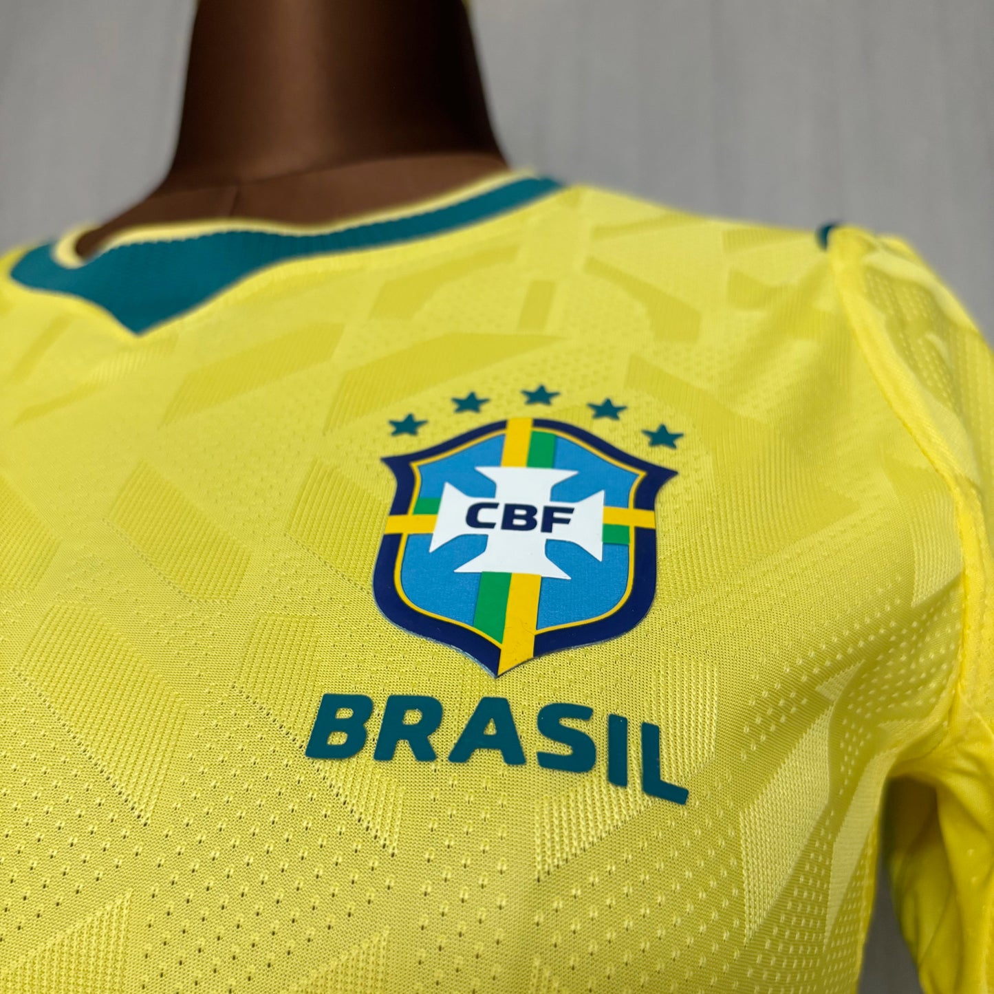 Brasil Home 26/27 Jogador Nike Feminina - Amarela