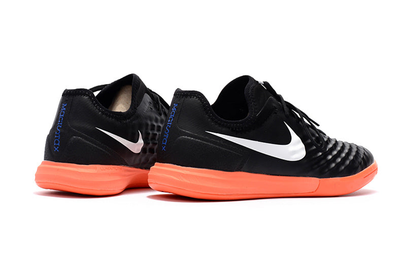 Chuteira Futsal Nike MagistaX Finale II - Preto e Laranja