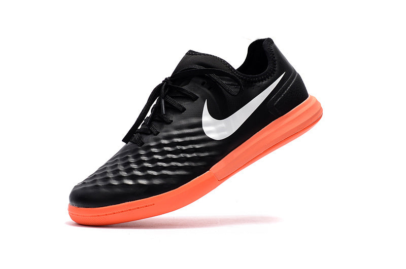 Chuteira Futsal Nike MagistaX Finale II - Preto e Laranja