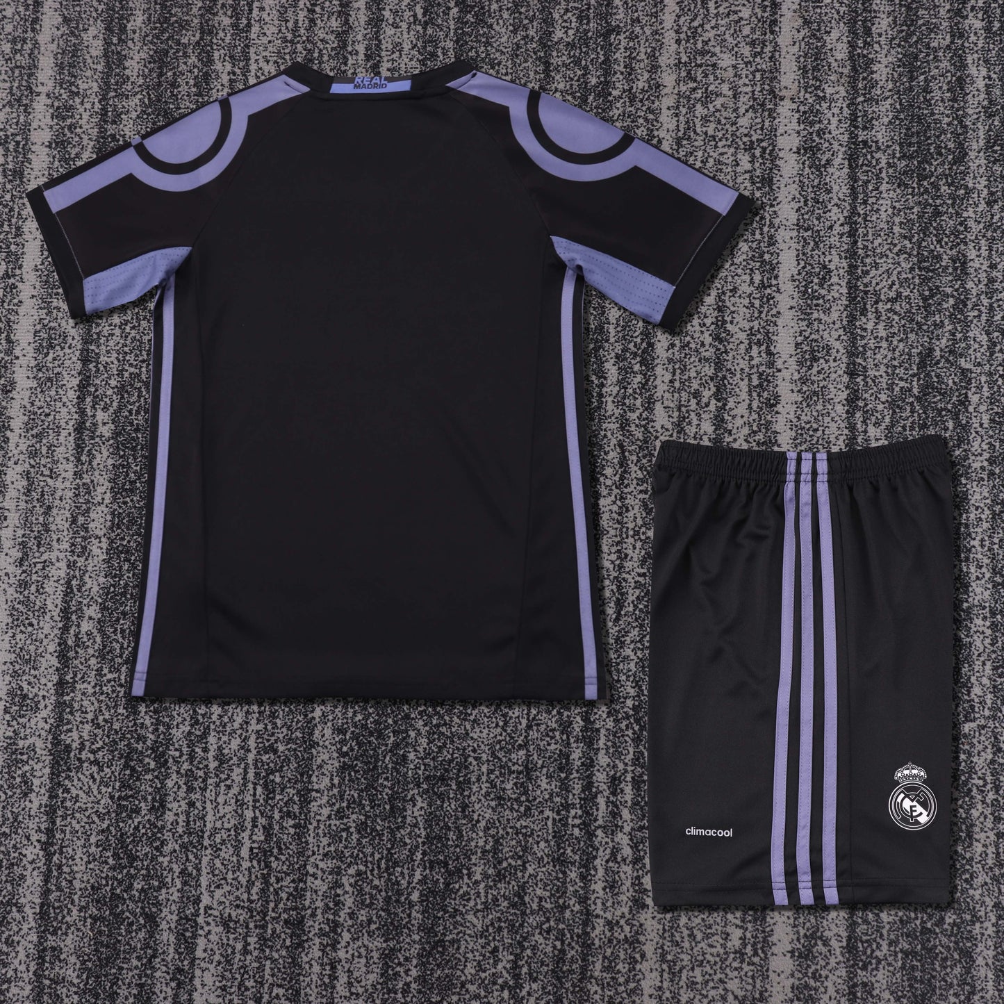 Kit Infantil Real Madrid Awa 16/17 - Preto