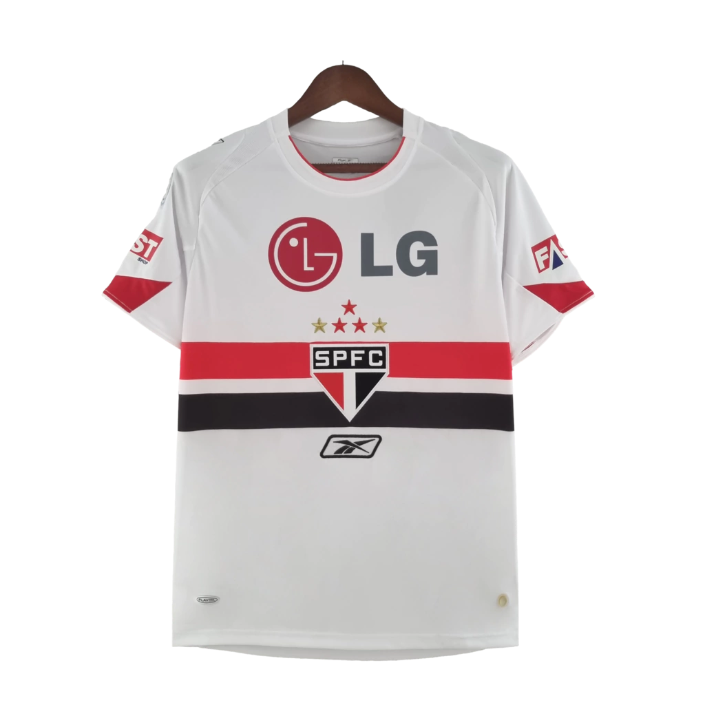 São Paulo Retrô 2005 Torcedor Reebok Masculino - Branca