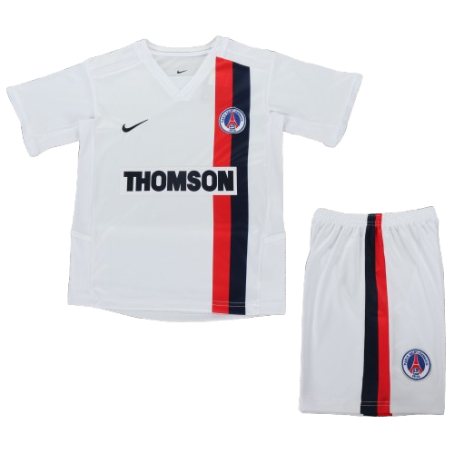 Kit Infantil Psg Away Retrô 02/03 - Branca
