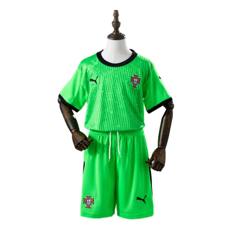 Kit Infantil Portugal Goleiro 26/27 - Verde