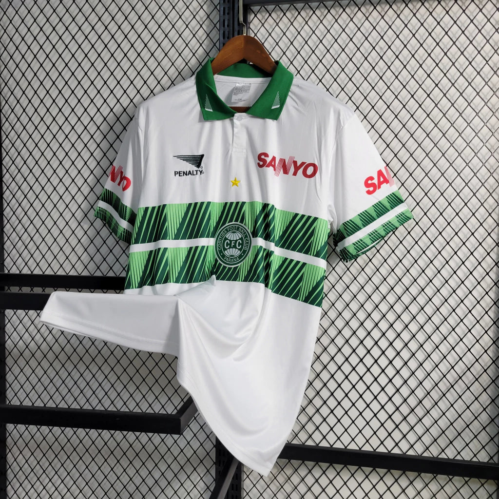 Coritiba Retrô 1996 Penalty Masculino - Branco e Verde