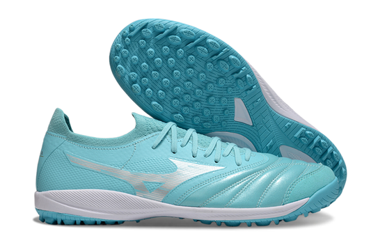 Chuteira Society Mizuno Morelia Neo 3 Japan FG - Azul Turquesa