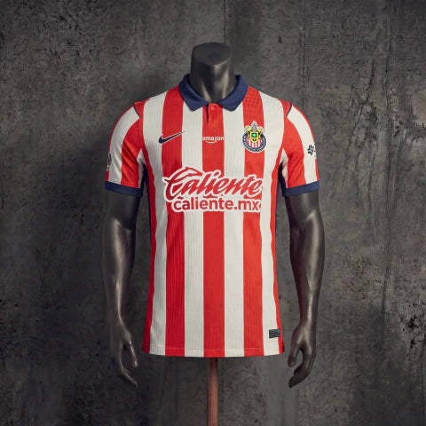 Chivas Guadalajara Home 26/27 Torcedor Nike Masculino - Vermelho e Branco