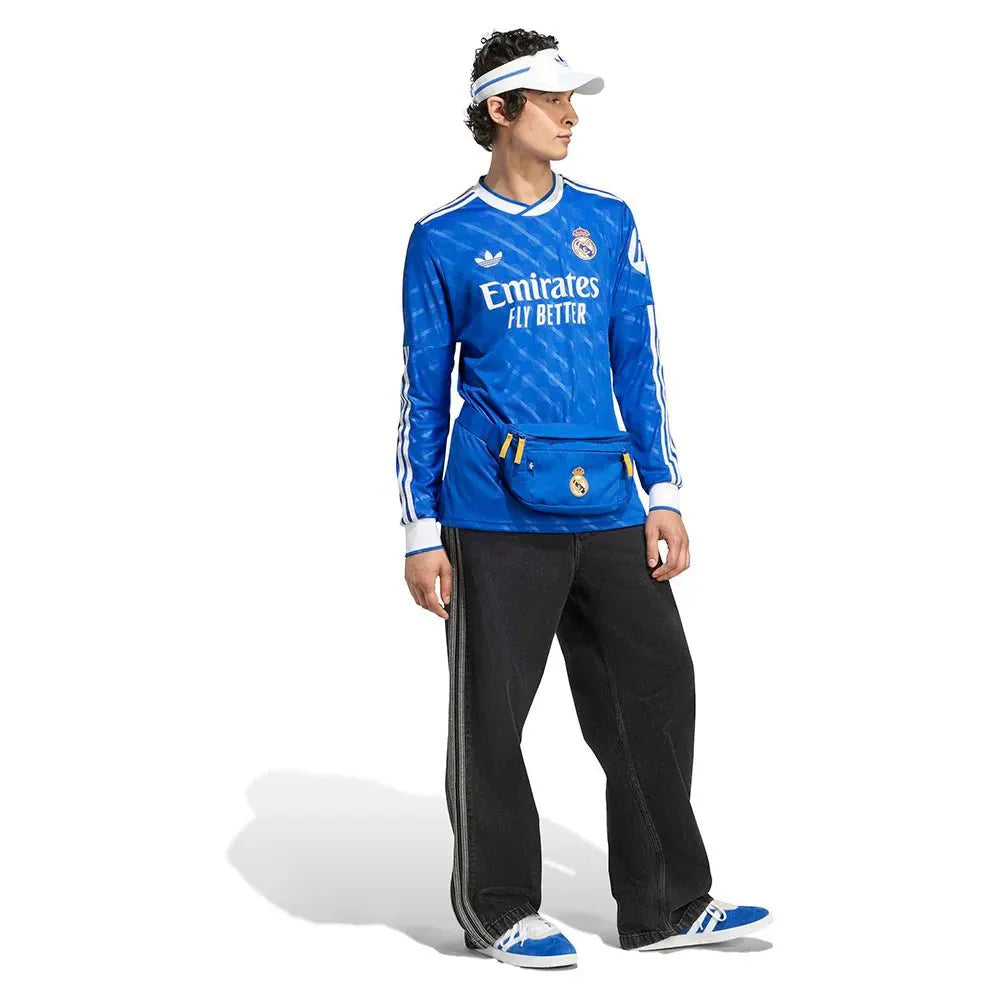 Real Madrid Third 25/26  Manga Longa Adidas - Azul