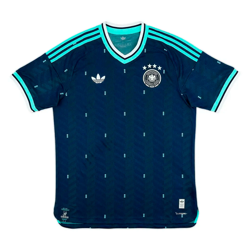 Alemanha Away 26/27 Jogador Masculino Adidas - Azul Turquesa