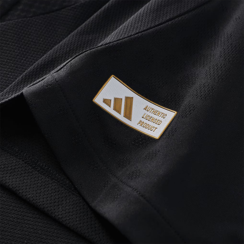 Aston Villa Away 25/26 Jogador Adidas - Preto