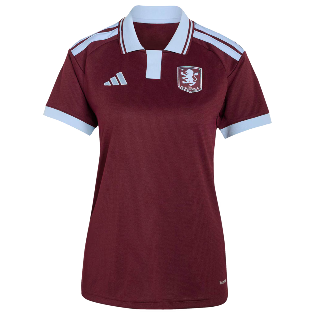 Aston Villa Home 26/27 Feminino Adidas - Vinho