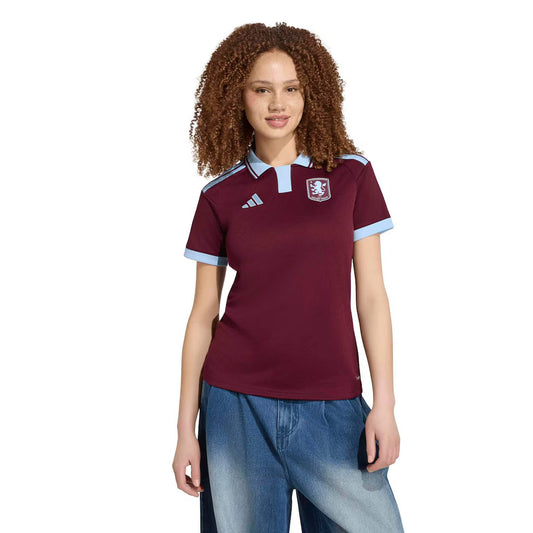 Aston Villa Home 26/27 Feminino Adidas - Vinho