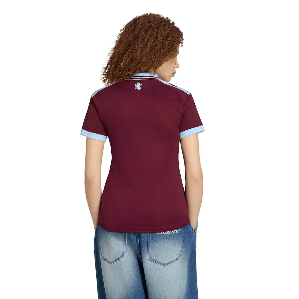 Aston Villa Home 26/27 Feminino Adidas - Vinho