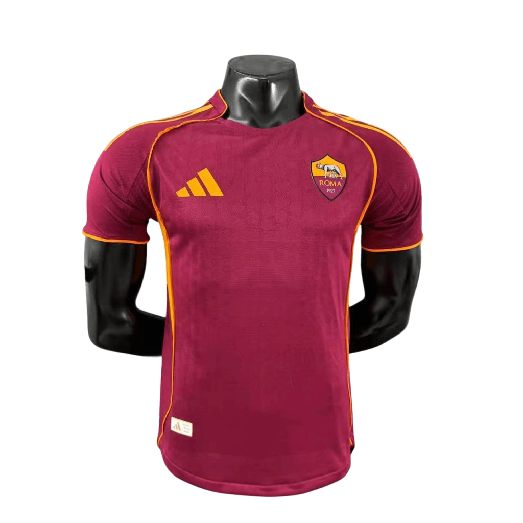 Roma Home 25/26 Jogador Adidas - Vinho