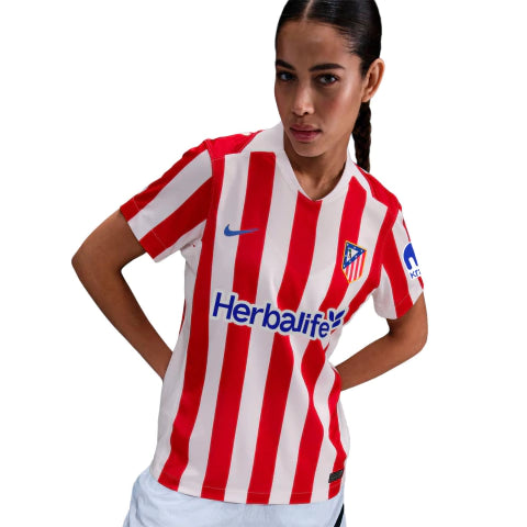 Atlético de Madrid Home 25/26 Feminina Nike - Branca e Vermelha