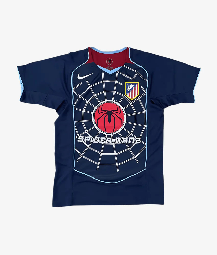 Atlético de Madrid Away Retrô 04/05 Nike - Azul Escuro