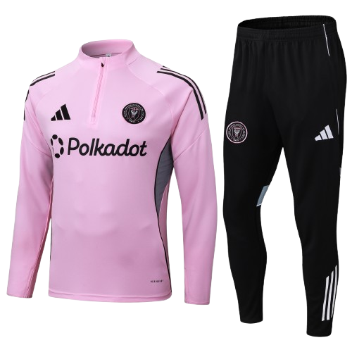 Kit Treino Agasalho + Calça Inter Miami  - Rosa
