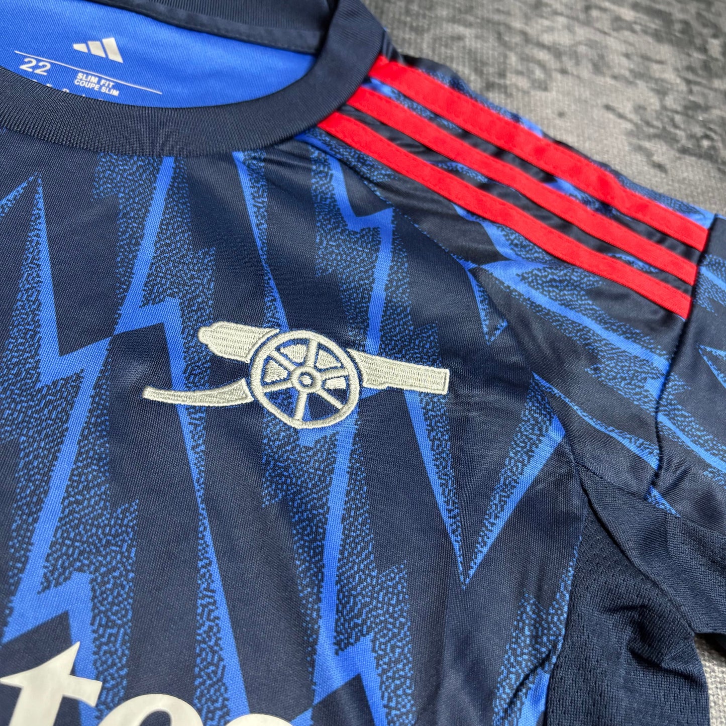 Kit Infantil Arsenal Away 25/26 - Azul