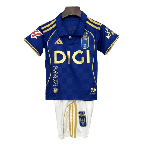 Kit Infantil Real Oviedo Home 25/26  -  Azul