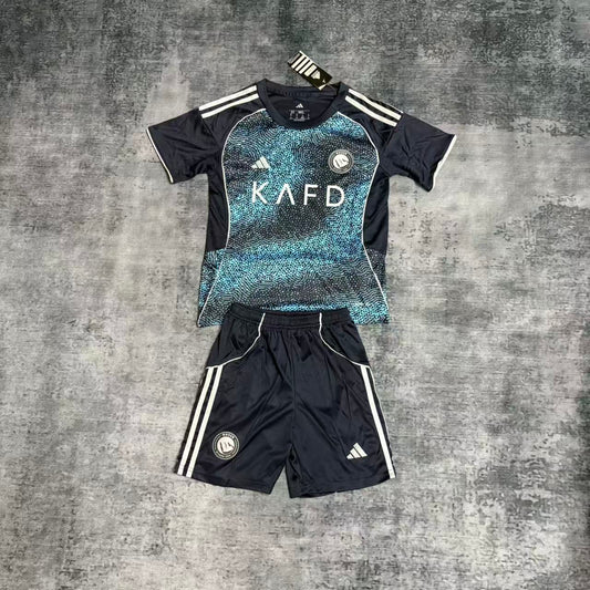Kit Infantil Al Nassr Away 25/26  - Azul Marinho
