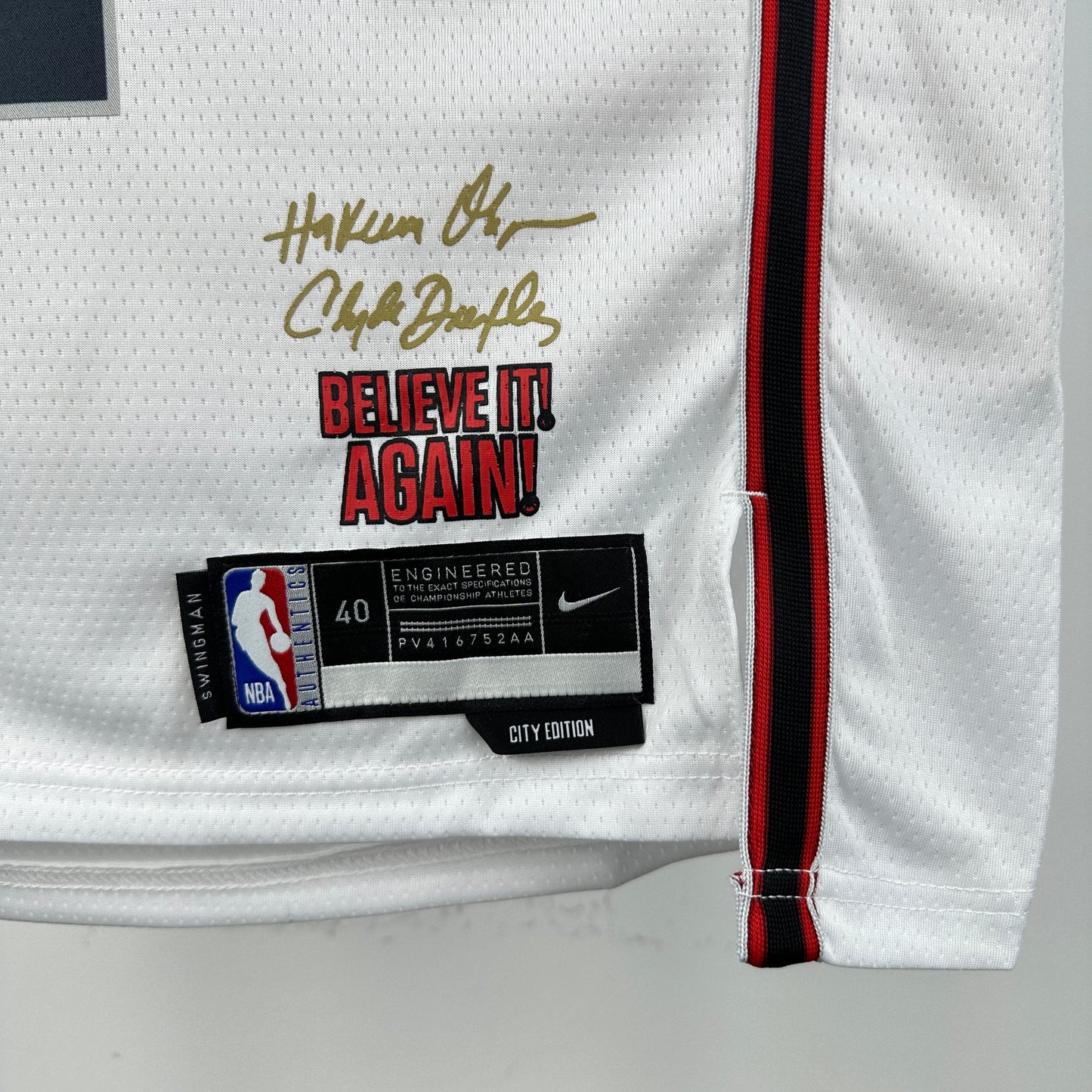 Regata Houston Rockets Masculina - Branca