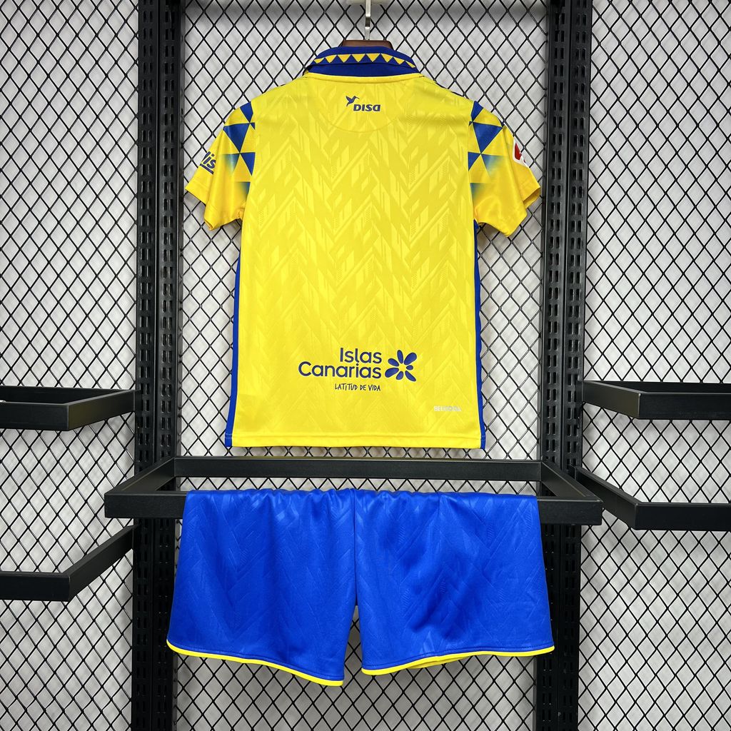Kit Infantil Las Palmas Home 24/25 . Hummel - Amarelo e Azul