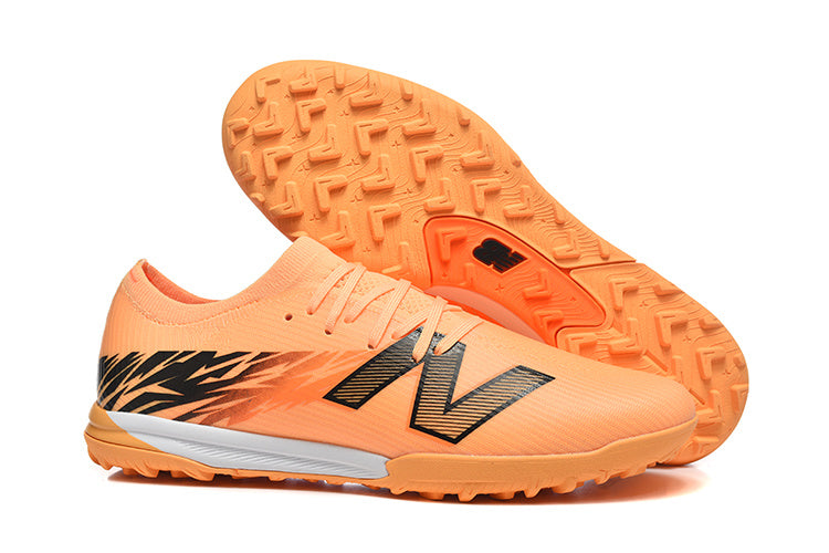 Chuteira Society New Balance Furon V8 Elite TF FG  - Laranja