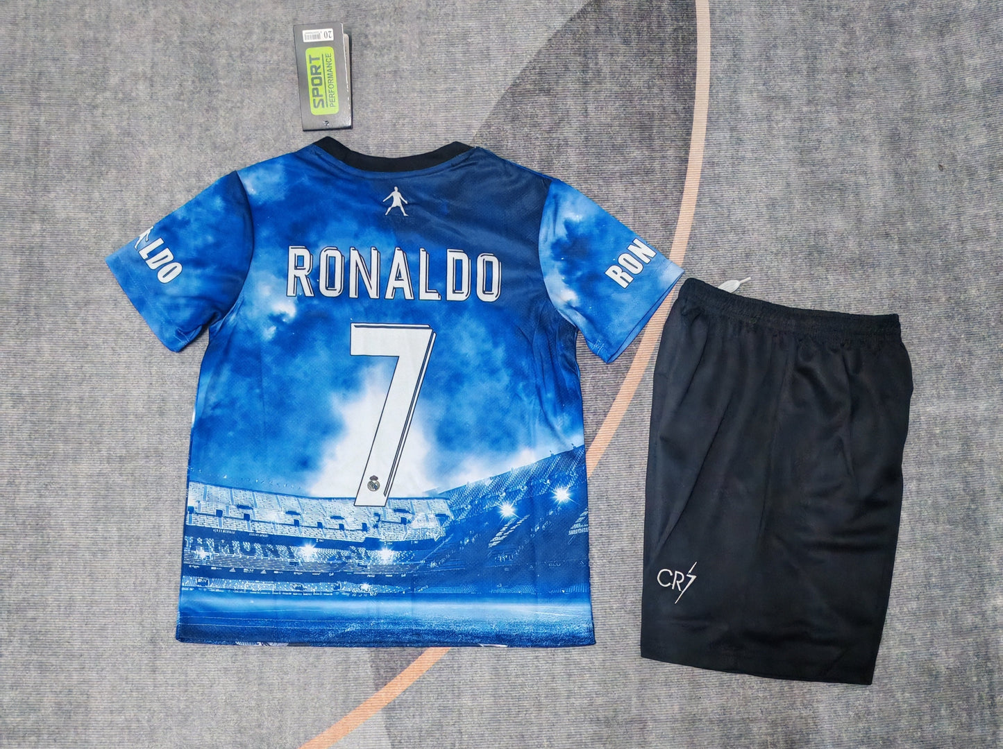 Kit Infantil Real Madrid CR7 25/26  - Azul