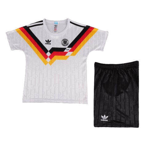 Kit Infantil Alemanha Home Retro 1990 - Branca