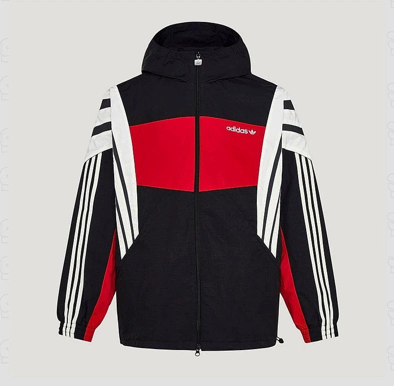 Jaqueta Adidas  - Preto e Vermelho