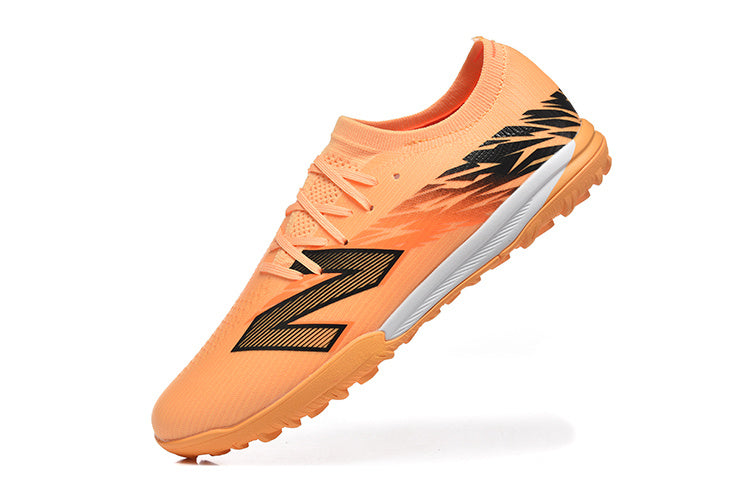 Chuteira Society New Balance Furon V8 Elite TF FG  - Laranja