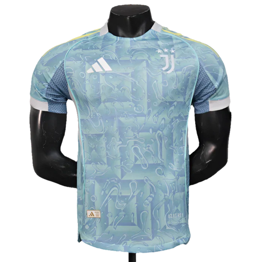 Juventus Away 25/26 Jogador Adidas - Azul Claro