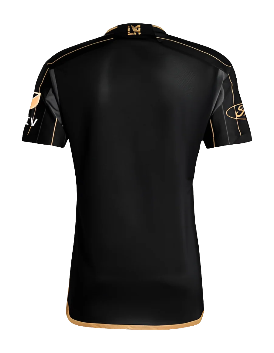 LA FC Home 25/26 Torcedor Adidas - Preto e Dourado