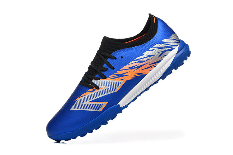 Chuteira Society New Balance Furon V8 Elite TF FG  - Azul Marinho