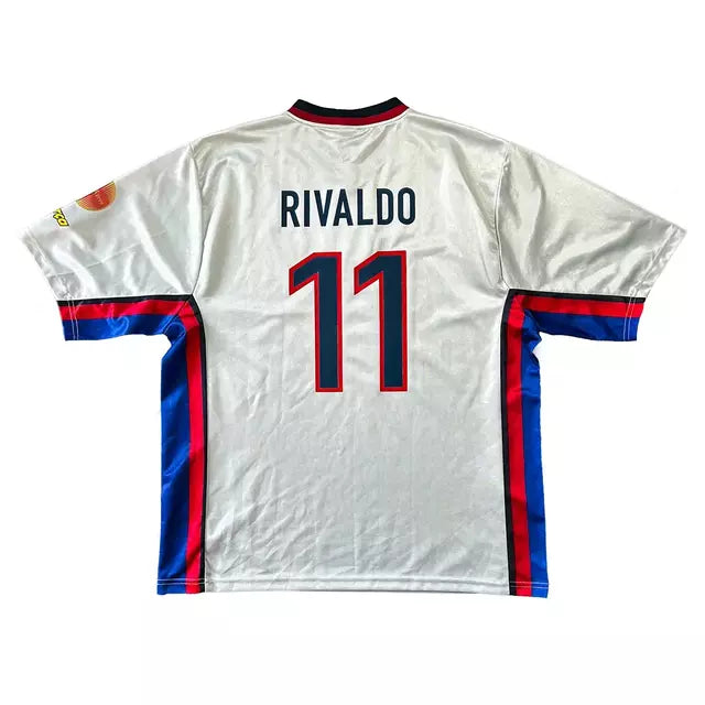 Barcelona Away Retrô 98/99 Nike - Branca