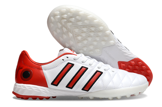 Chuteira Society Adidas adiPURE 11 Pro X PD25 Trx FG - Branca e Vermelho