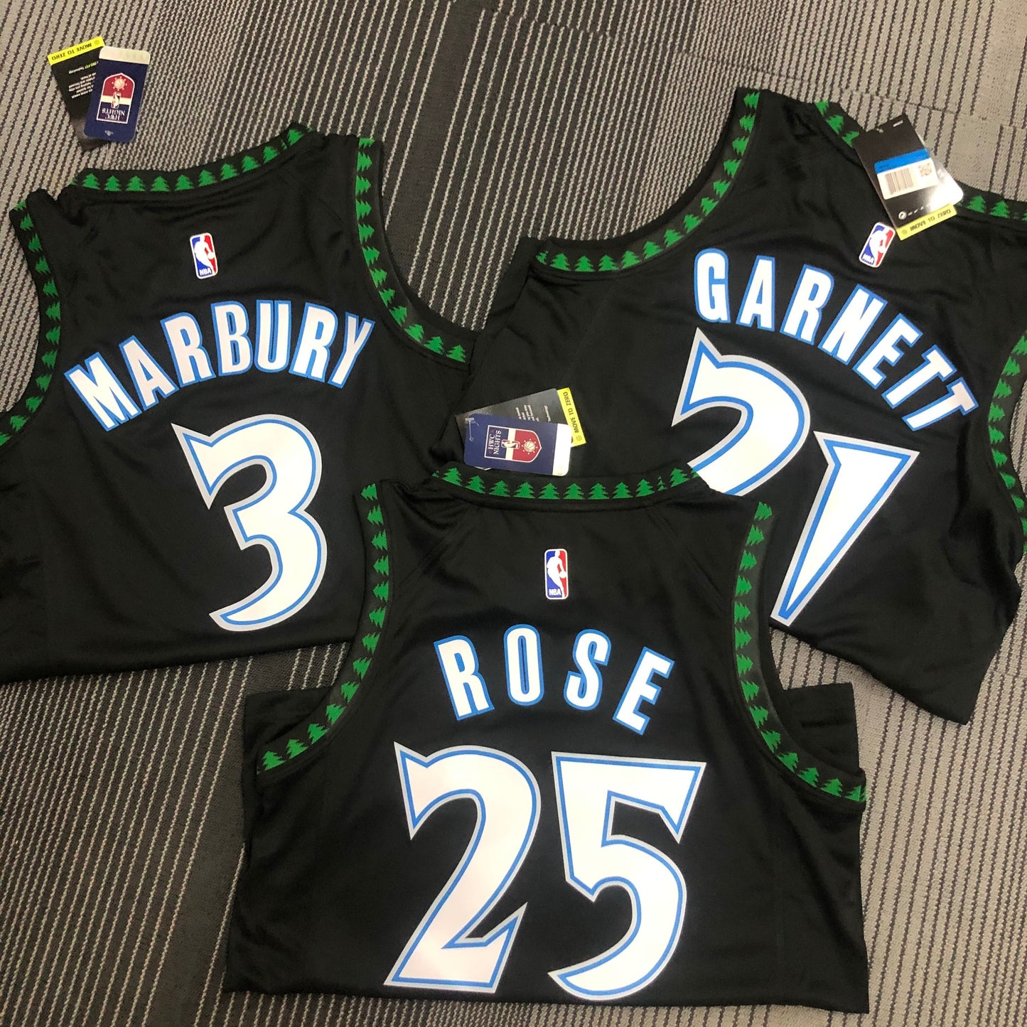 Regata Minnesota Timberwolves Masculina - Preto