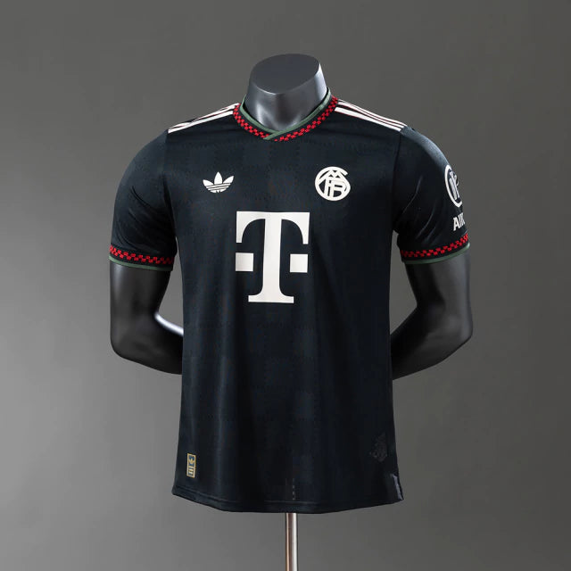 Bayern de Munique Third 25/26 Jogador Adidas - Preto