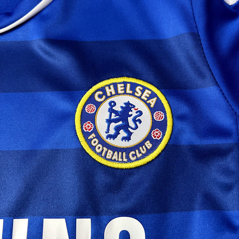 Kit Infantil Chelsea Home Retrô 11/12 - Azul
