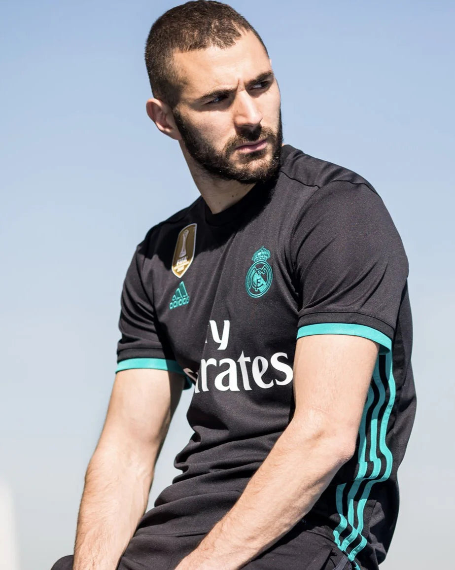Real Madrid Away Retrô 17/18 Adidas - Preto