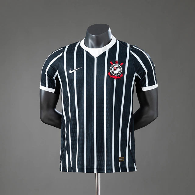 Corinthians Away 26/27 Jogador Nike - Preta e Branca
